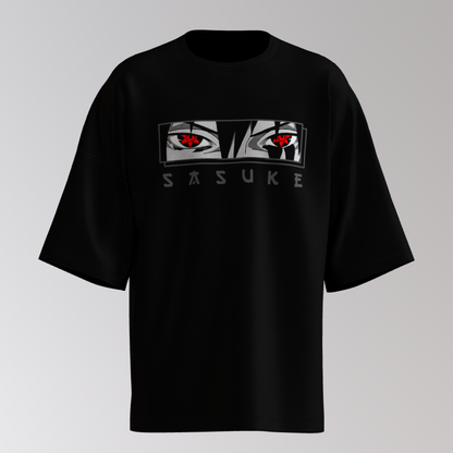 Sasuke Eyes Anime Graphic T-Shirt | 100% Cotton